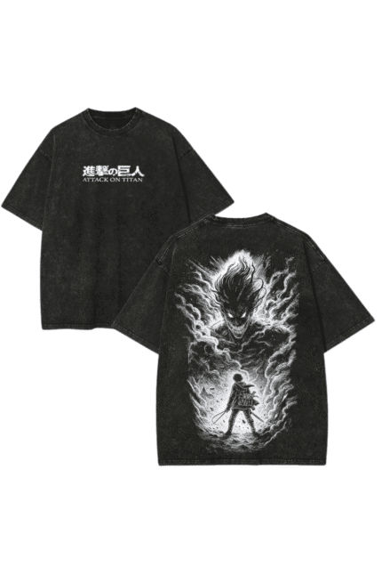 Attack on Titan Oversized Tee